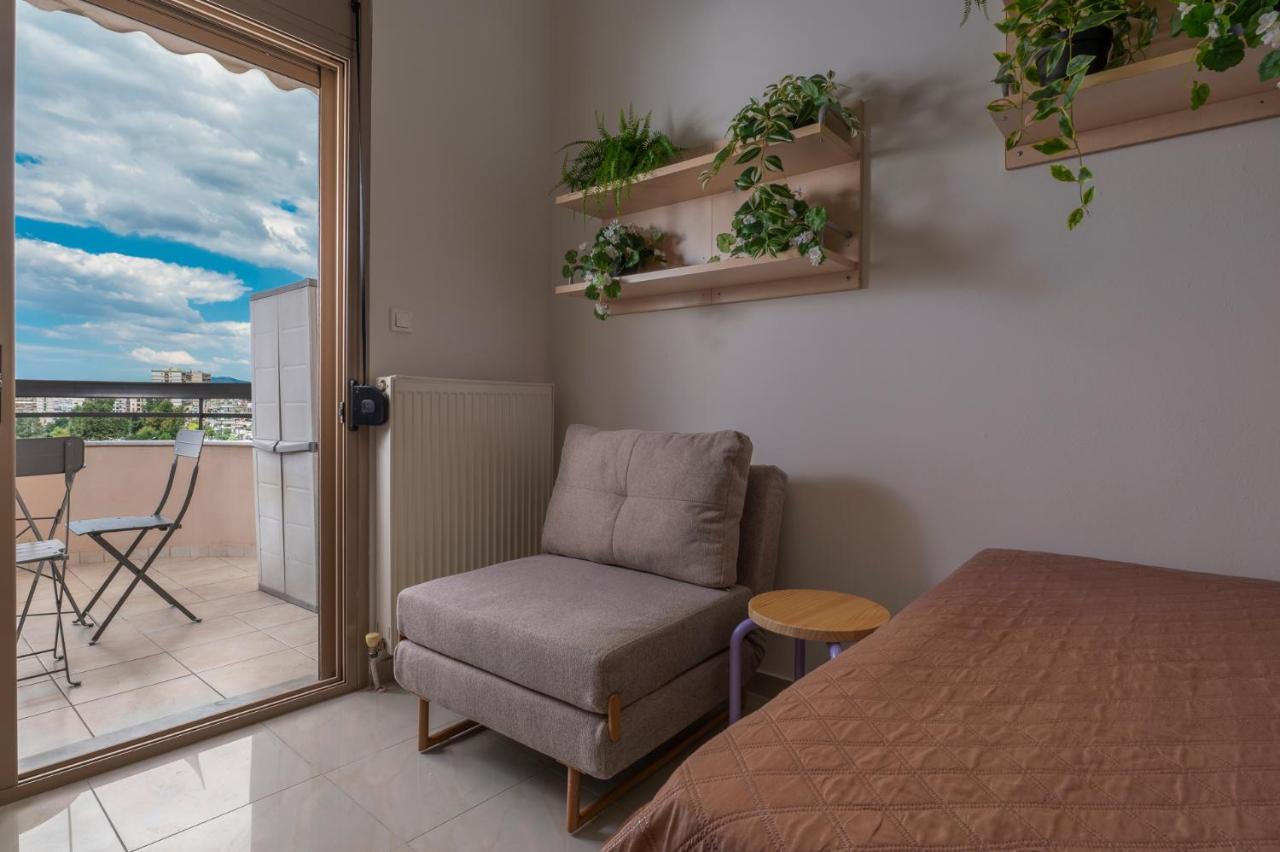 Kosmos Service Apartment Beautiful Studio 1 With Additional Cost Parking 테살로니키 외부 사진